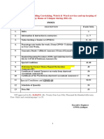 Name of Work:-Providing Caretaking, Watch & Ward Services and Up Keeping of Holiday Home at Udaipur During 2021-22