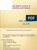 Plastics Testing For DPT