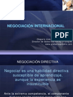 Presentación Negociacion Internacional