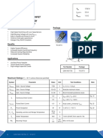 Silicon Carbide Power MOSFET C2M MOSFET Technology: N-Channel Enhancement Mode