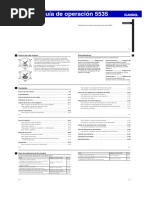 Guía de Operación 5535: Características Acerca de Este Manual