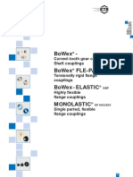 Bowex - : Curved-Tooth Gear Couplings Shaft Couplings