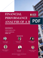 Financial Performance Analysis of Jamuna Bank Term Paper Group5 Sec C