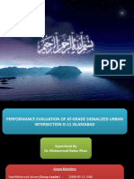 Capacity Analysis of Kashmir Highway Islamabad