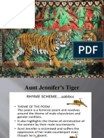 Aunt Jennifer's Tiger