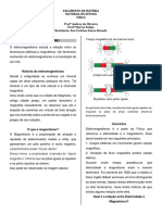 Material de Estudo - Eletromagnetismo - 3° Ano