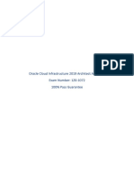 Oracle Cloud Infrastructure 2019 Architect Associate Exam Number: 1Z0-1072 100% Pass Guarantee