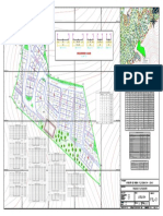 Plano de Lotizacion Cruz de Huaycan "Ate"