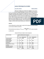 Examen Hidrologia Iii Unidad