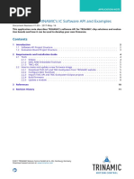 AN038: Using TRINAMIC's IC Software API and Examples