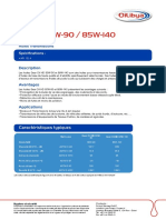 Gear Oil HD 80W-90 Et 85W-140