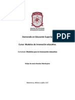 Modelos para La Innovación Educativa