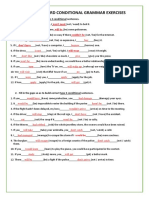 Conditionals Type 2 and 3 Exercises.