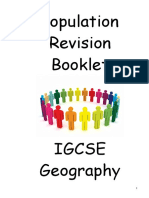 Revision Booklet - Population