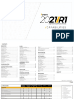 Ansys Capabilities Chart 2021 r1