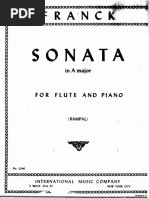 Franck Sonata FL