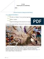 Laboratory Exercise Set 1 (Getting Started With Windows) Lab 1.1 Getting Started in Windows 7