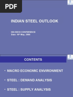 INDIAN STEEL OUTLOOK IISI - Tata Steel Presentation