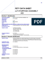 Kynetx Multi-Purpose Assembly AID: Safety Data Sheet