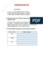 Examen de Comunicación