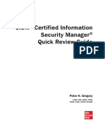 CISM Quick Review Guide - Stephen J. Bigelow