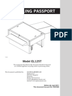 Recycling Passport: Model EL125T