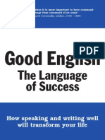 Good English - The Language of Success