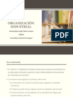 Semana 1. La Economía Industrial