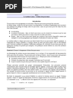 TP3 Le Système Linux: Gestion Des Processus: Département R&T - IUT de Villetaneuse (05-06) - Module R3