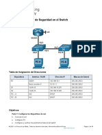 11.6.2 Lab - Switch Security Configuration