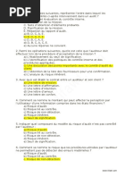 Audi Examen QCM