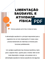 Palestra Alimentação Saúdavel e Atividade