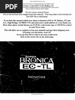 Bronica Ec TL