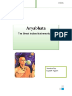 Aryabhata: The Great Indian Mathematician