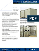 Enclosures & Kiosks (Outdoor & Indoor) : Portable Relay Rooms & Control Rooms