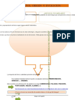 INFOGRAFÍA - Origen y Evolución Del Español