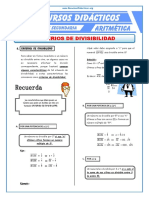 Criterios de Divisibilidad para Tercero de Secundaria