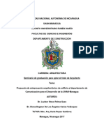 Propuesta de Edificio Al Departamento de Comunicacion para El Desarollo