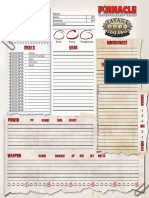 Savage Worlds Adventure Edition Character Sheet