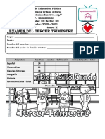 Examen 6 To Grado 3 Er Trimestre 2022