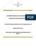 Capitales Constitutivos Emitidos Por El Imss