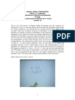 Digital Signal Processing PROF. S. C. Dutta Roy Department of Electrical Engineering IIT Delhi Discrete Fourier Transform (D F T Cont.) Lecture-10