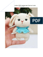 Conejito Regordete PDF Amigurumi Patron Gratis