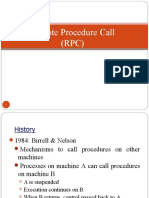 Remote Procedure Call (RPC)