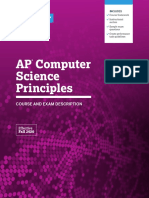 AP Computer Science Principles Course and Exam Description