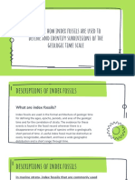 Describe How Index Fossils Are Used To Define and Identify Subdivisions of The Geologic Time Scale