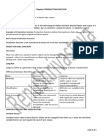 Notes Ch-5 Production Function