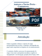 Contentores e Navios Porta Contentores