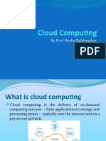 Cloud Computing: by Prof. Rucha Naldurgakar