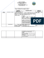 Department of Education: Weekly Learning Home Plan For Grade 12 WEEK 1, QUARTER 1, OCTOBER 2-6, 2020